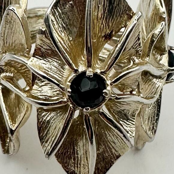 Kendra Scott Ryder Ring Size 6.5 6 1/2 Oversized Chunky Flower Boho Bohemian - Picture 11 of 12